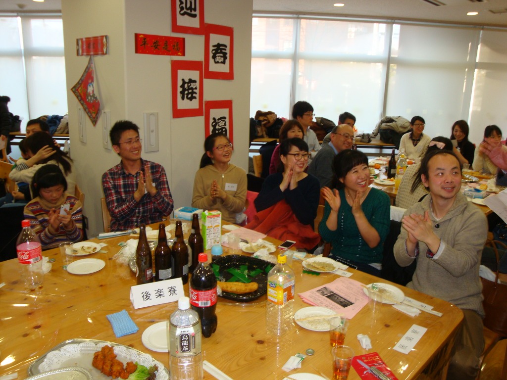 ２月２日　北区日中　春節餃子パーティー