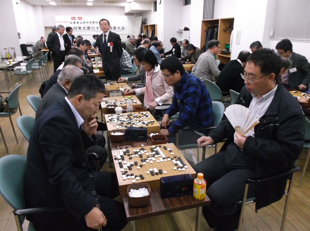 １１／１４　中国大使館杯　第1８回東京都日中友好囲碁交流大会を開催