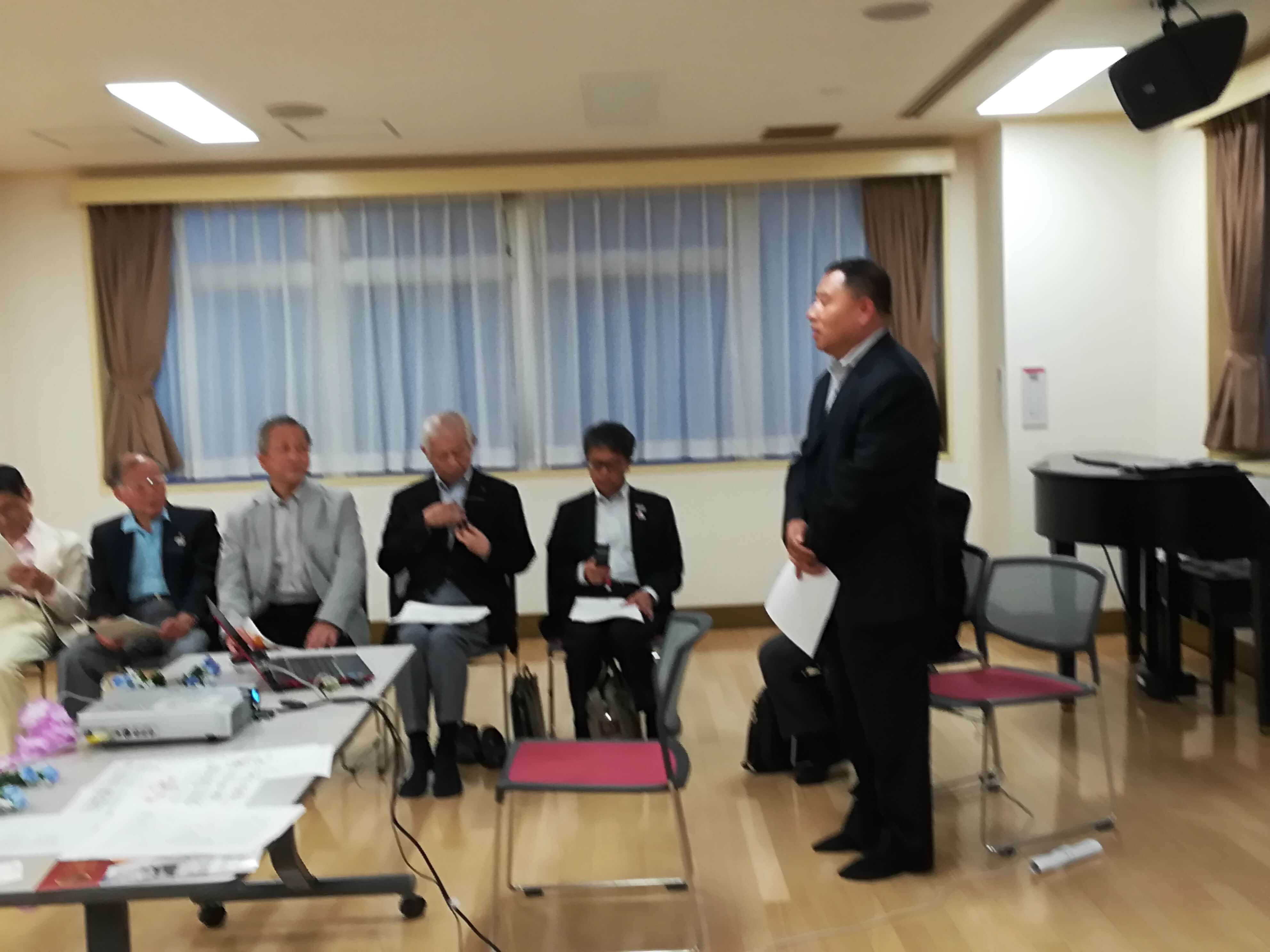 「大きな関心　主役はやっぱり！出席者の皆さん！」経済ビジネスクラブ会議・日中友好協会都日中開催　笑顔に見る未来（5/31渋谷）